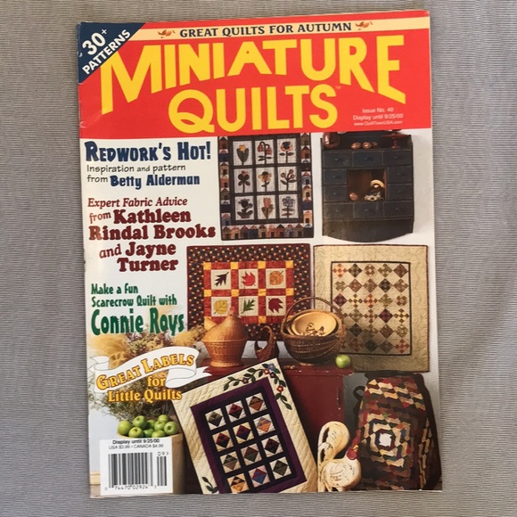 Vintage Quilting Magazines Lot of Six - Picture 4 of 7